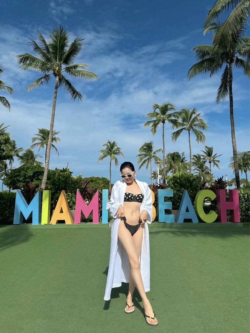 lệ quyên bikini 8