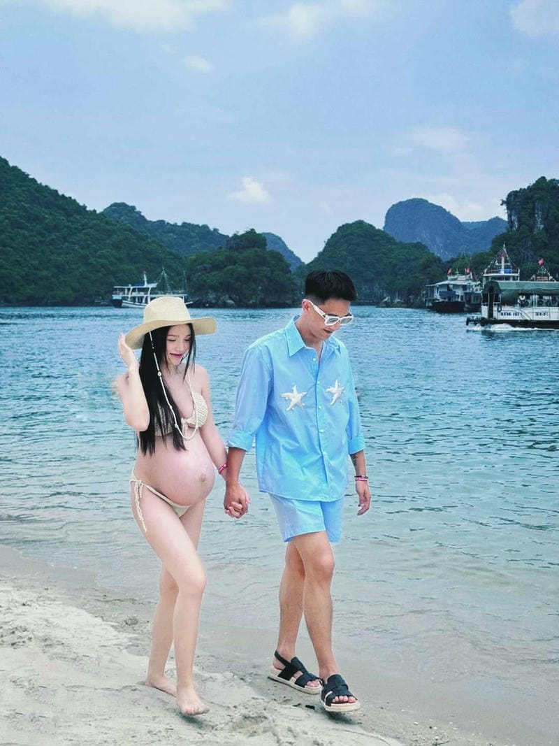 thị nhung mặc bikini 11
