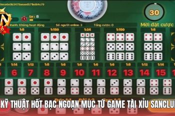 Tài xỉu Sanclub – Đấu trường cảm xúc đỉnh cao dành cho anh em