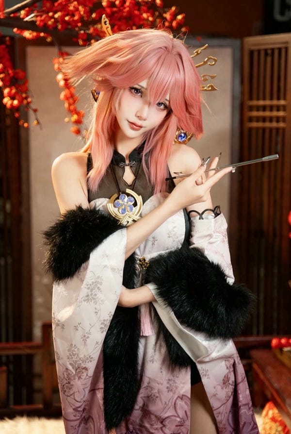 cosplay yae miko 11