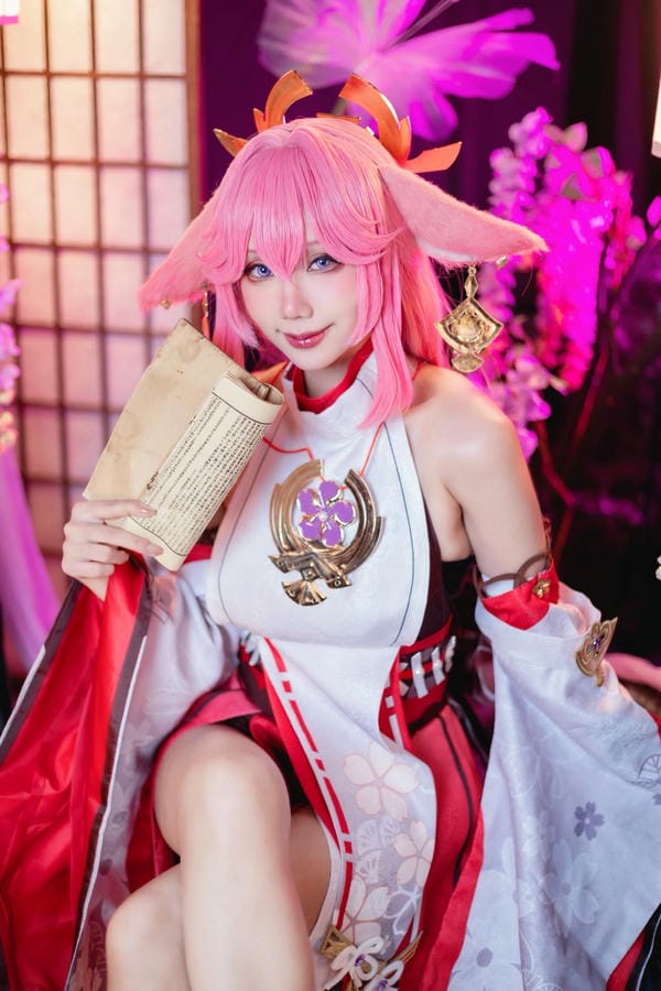 cosplay yae miko 13