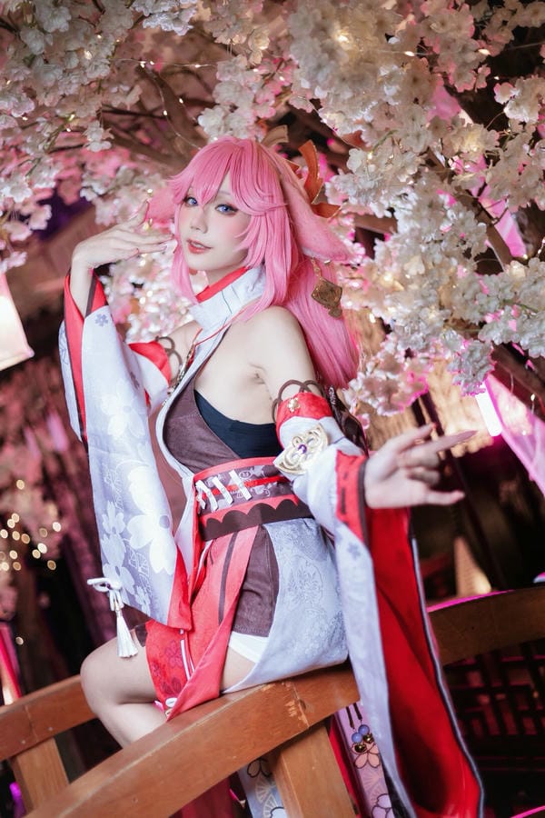 cosplay yae miko 14