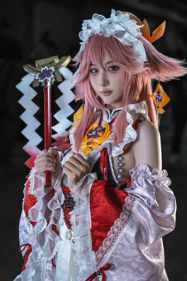 cosplay yae miko 17