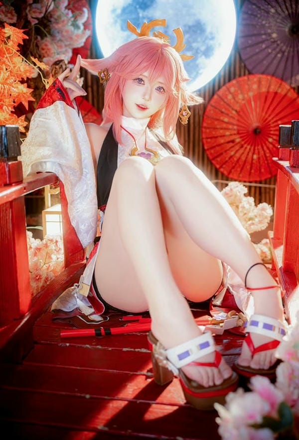 cosplay yae miko 2