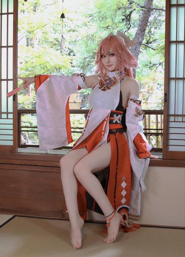 cosplay yae miko 22