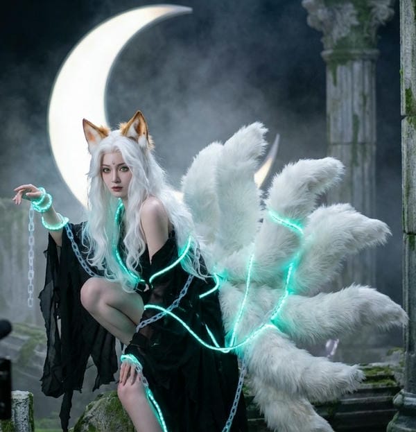 đuôi cáo cosplay 14