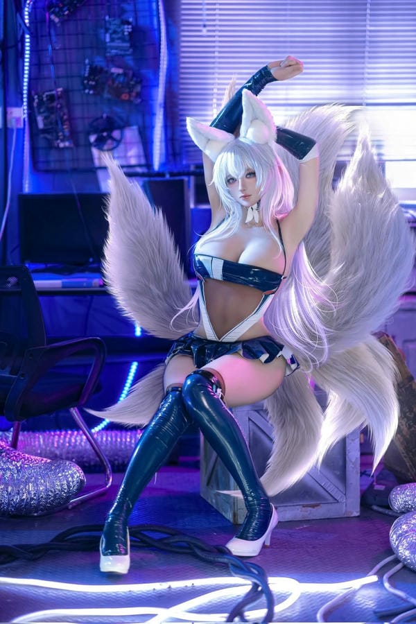 đuôi cáo cosplay 2