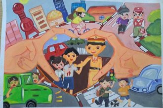 136+ Mẫu tranh vẽ an toàn giao thông đạt giải nhất đầy ấn tượng