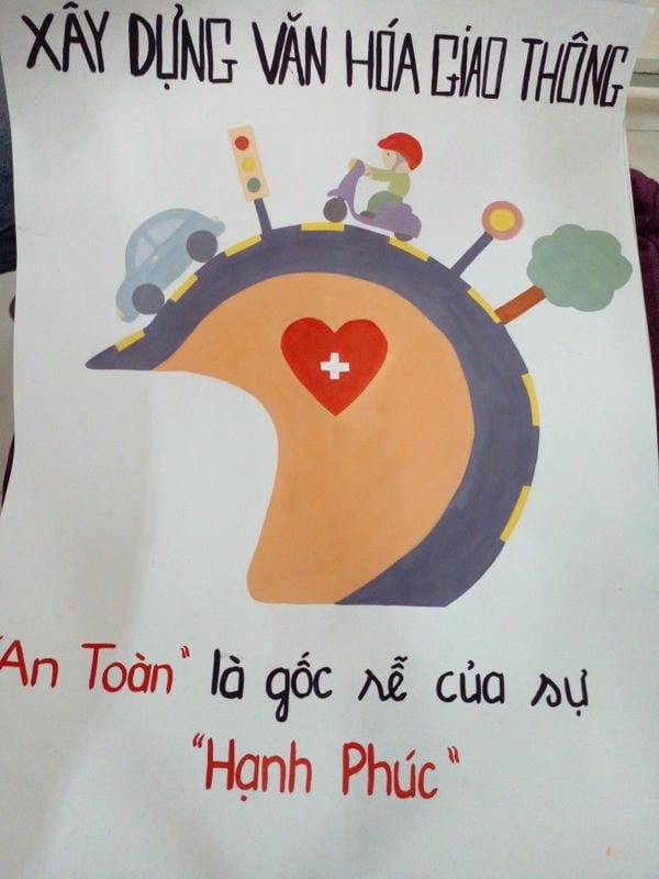 tranh vẽ an toàn giao thông đạt giải nhất 29