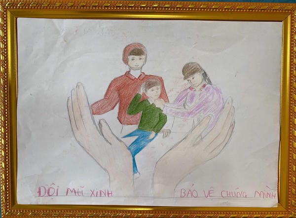 tranh vẽ an toàn giao thông đạt giải nhất 8