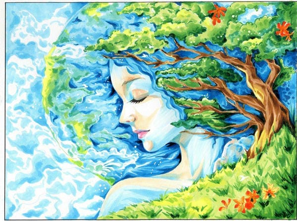 vẽ tranh bảo vệ môi trường bằng giấy a3​ 5