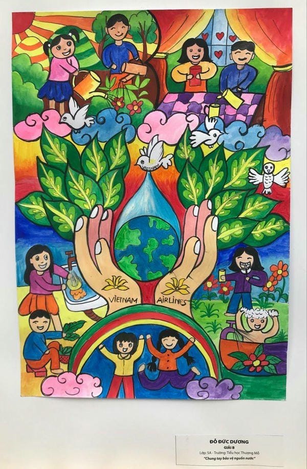 vẽ tranh bảo vệ môi trường đẹp nhất​