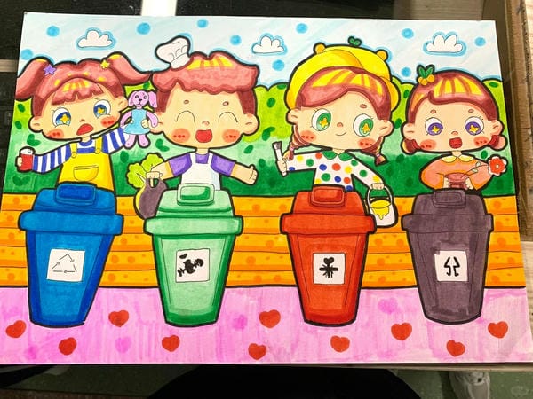 vẽ tranh cổ động bảo vệ môi trường 15