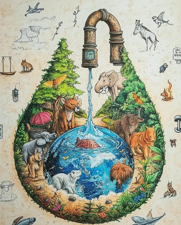 vẽ tranh cổ động bảo vệ môi trường 25