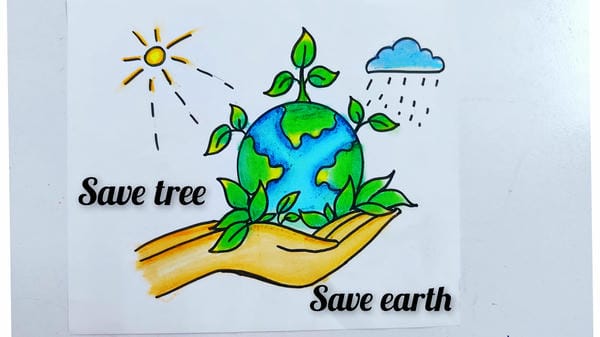 vẽ tranh cổ động bảo vệ môi trường 8