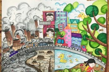 89+ Vẽ tranh cổ động bảo vệ môi trường đánh thức ý thức xanh