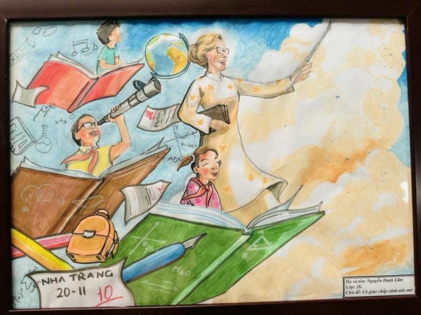 vẽ tranh đề tài 20 11 đẹp nhất anime 17