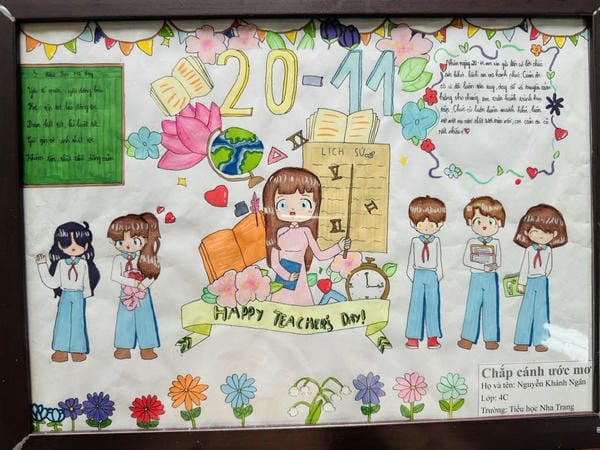 vẽ tranh đề tài 20 11 đẹp nhất anime 18