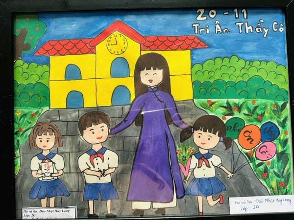 vẽ tranh đề tài 20 11 đẹp nhất anime 19