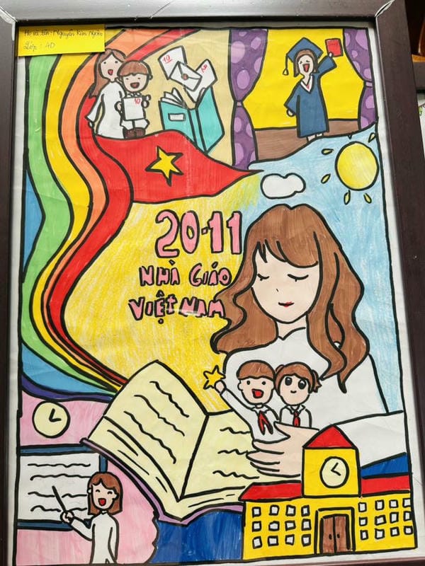 vẽ tranh đề tài 20 11 đẹp nhất anime 20