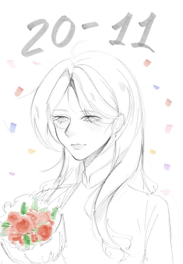 vẽ tranh đề tài 20 11 đẹp nhất anime 4