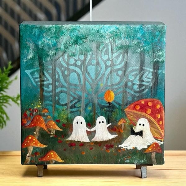 vẽ tranh đề tài lễ hội halloween 20