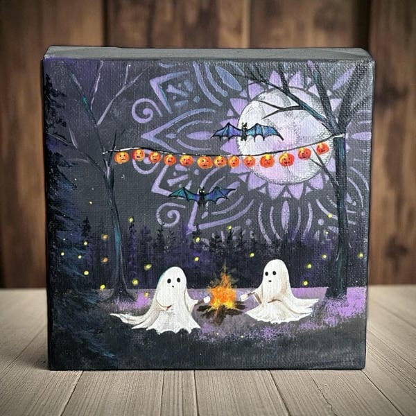 vẽ tranh đề tài lễ hội halloween 21