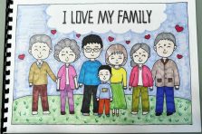 135+ Vẽ tranh gia đình đẹp nhất khiến bạn cười tươi cả ngày