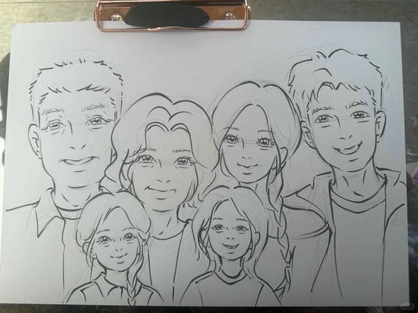 vẽ tranh gia đình đẹp nhất 20