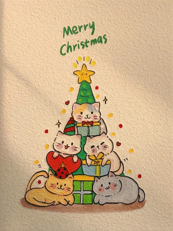 vẽ tranh lễ hội noel 13