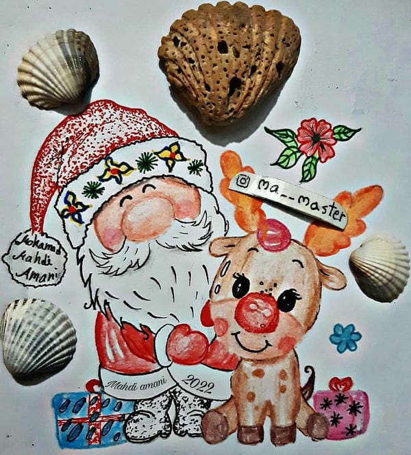 vẽ tranh lễ hội noel 17