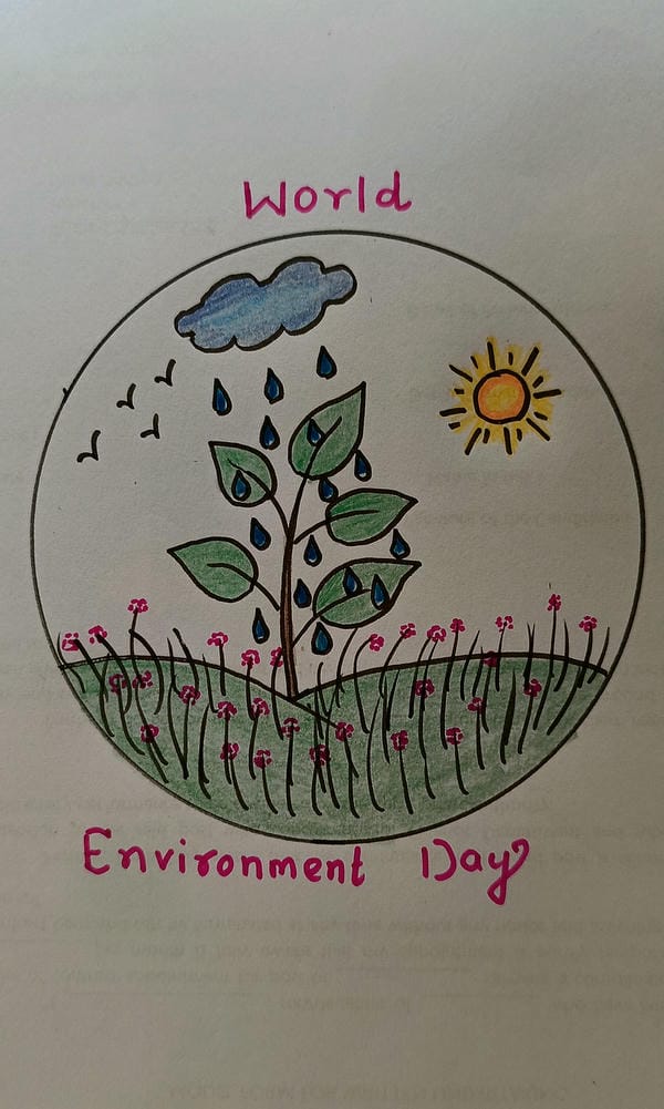 vẽ tranh tuyên truyền bảo vệ môi trường 12