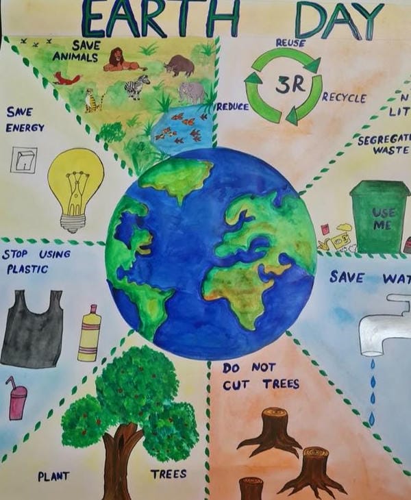 vẽ tranh tuyên truyền bảo vệ môi trường 17