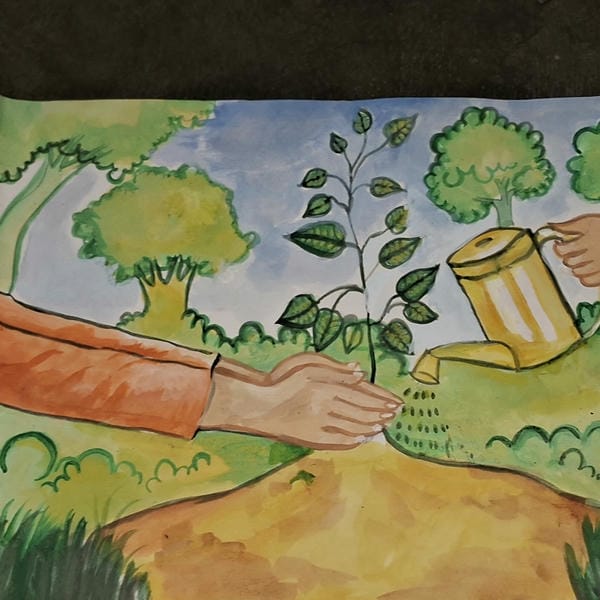 vẽ tranh tuyên truyền bảo vệ môi trường 19