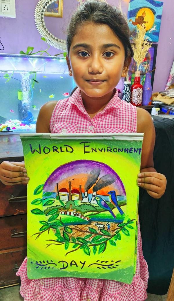 vẽ tranh tuyên truyền bảo vệ môi trường 21