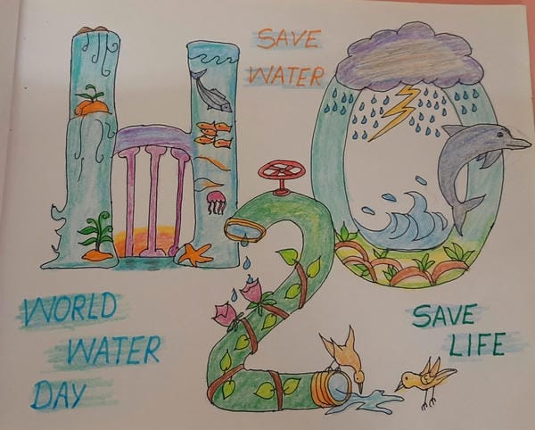 vẽ tranh tuyên truyền bảo vệ môi trường 9