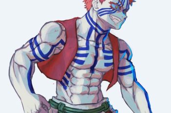 240+ Ảnh Akaza càng xem càng thấy mê cái chất võ si của hắn