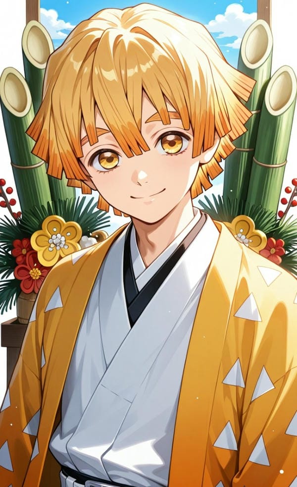 ảnh kimetsu yaiba zenitsu 1