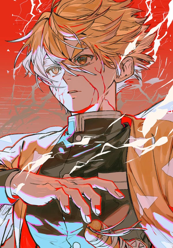 ảnh kimetsu yaiba zenitsu 22