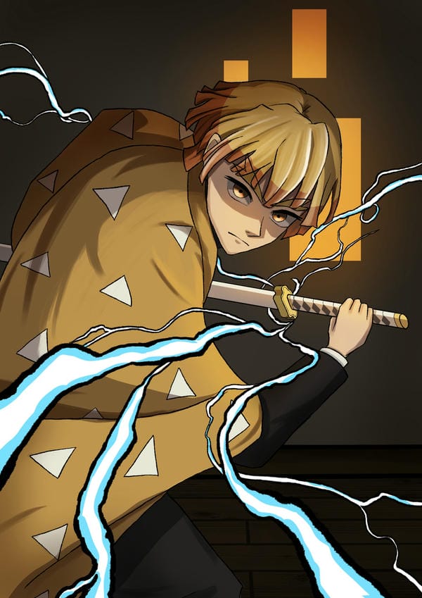 ảnh kimetsu yaiba zenitsu 27