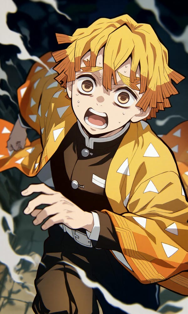 ảnh kimetsu yaiba zenitsu 29