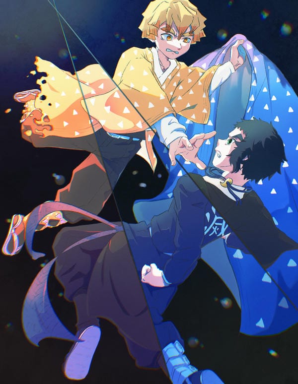 ảnh kimetsu yaiba zenitsu 8