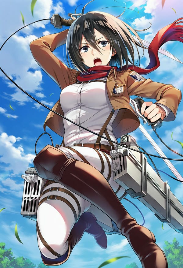 ảnh mikasa 5