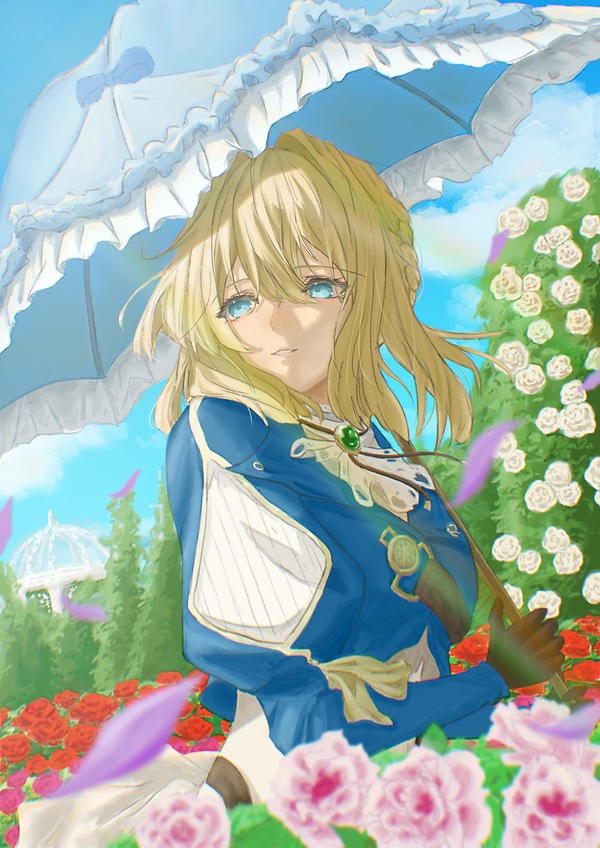 ảnh violet evergarden 17