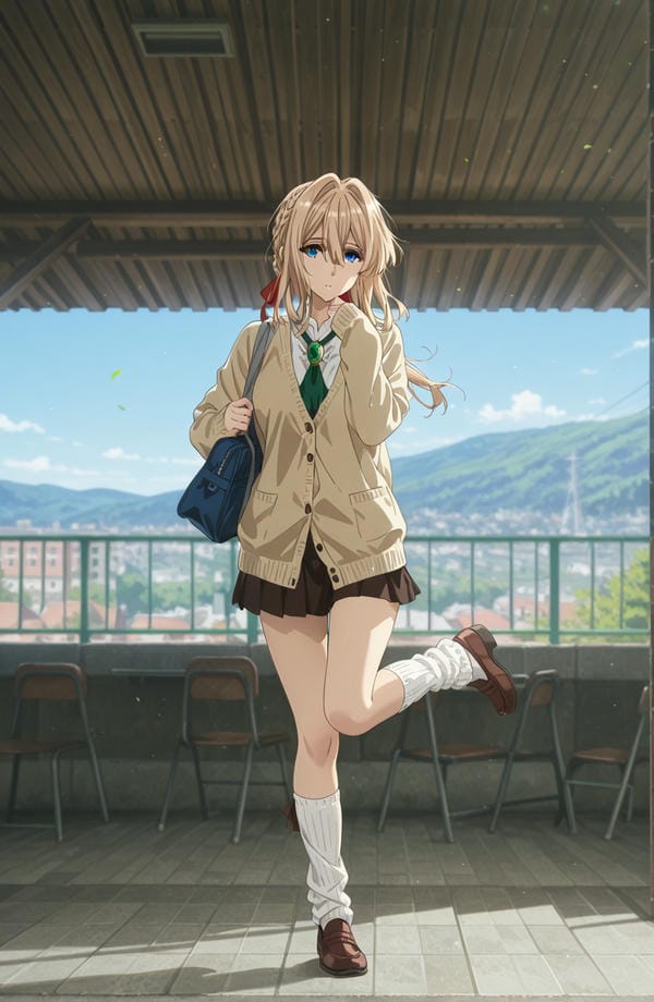 ảnh violet evergarden 27