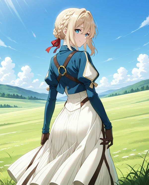 ảnh violet evergarden 5