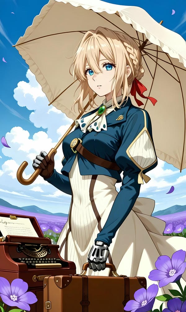 ảnh violet evergarden 6