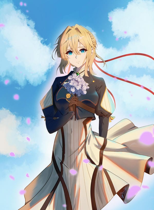 ảnh violet evergarden 9