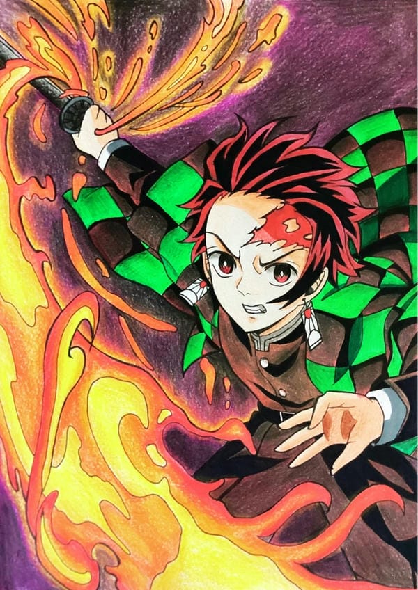 hình ảnh tanjiro 17