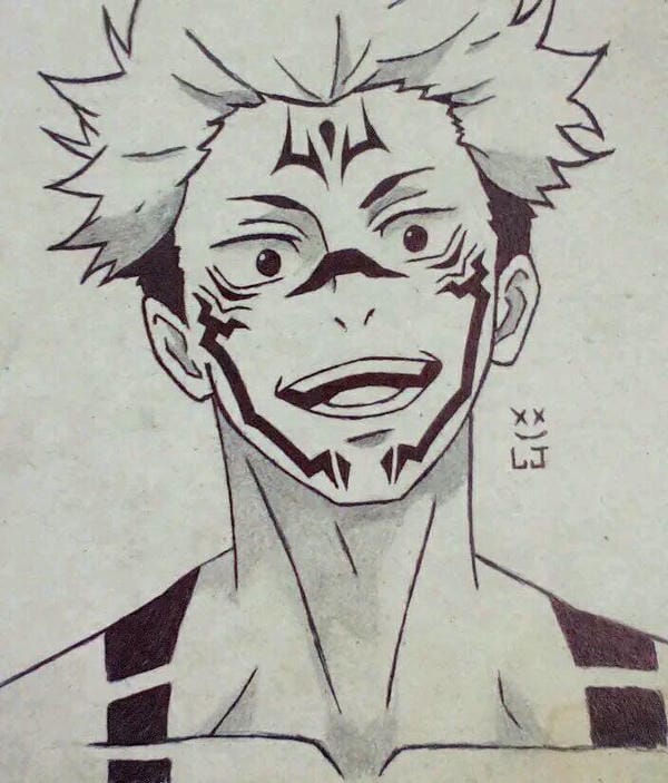 tranh vẽ anime nam 22